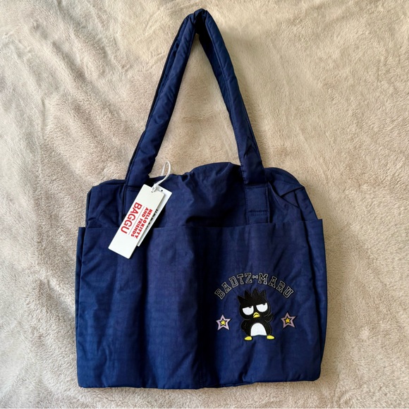 BAGGU Handbags - NWT BAGGU x Hello Kitty And Friends Badtz-Maru Small Cloud Carry On Bag